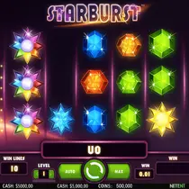 JaaBet - Starburst Slot Game - NetEnt Classic